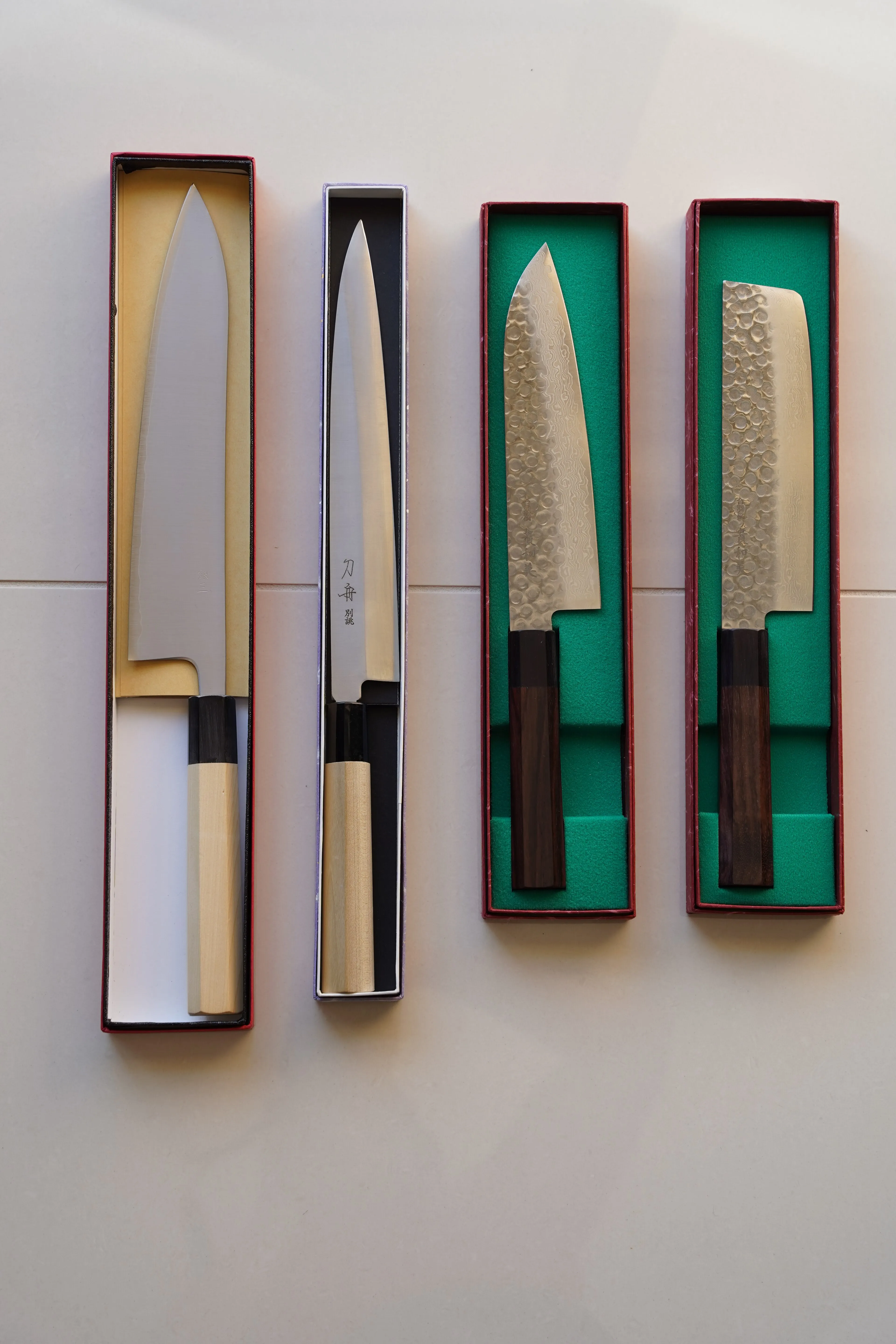 Coffret trois couteaux